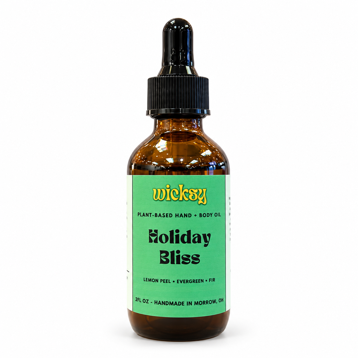 Holiday Bliss Hand & Body Oil by Wicksy