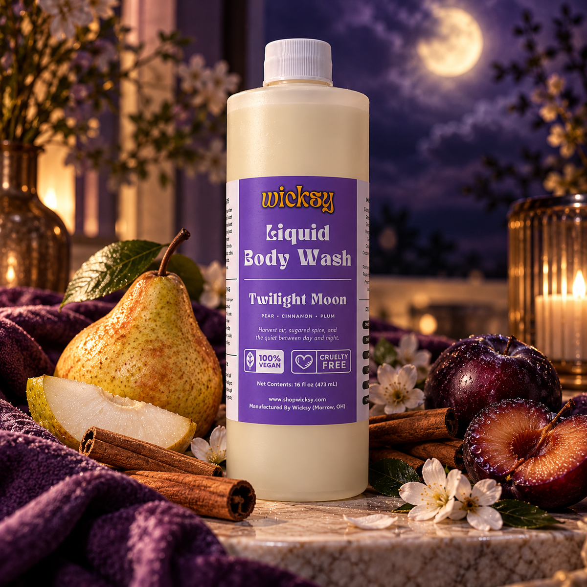 Twilight Moon Body Wash by Wicksy, photo 5