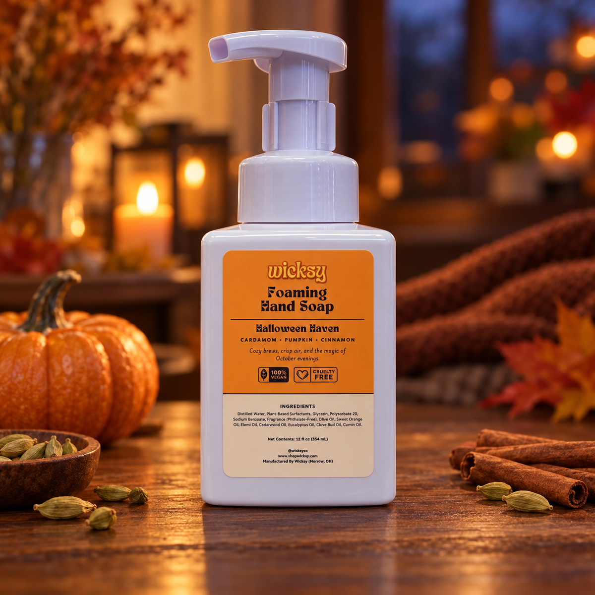 Halloween Haven Foaming Hand Soap by Wicksy, photo 3
