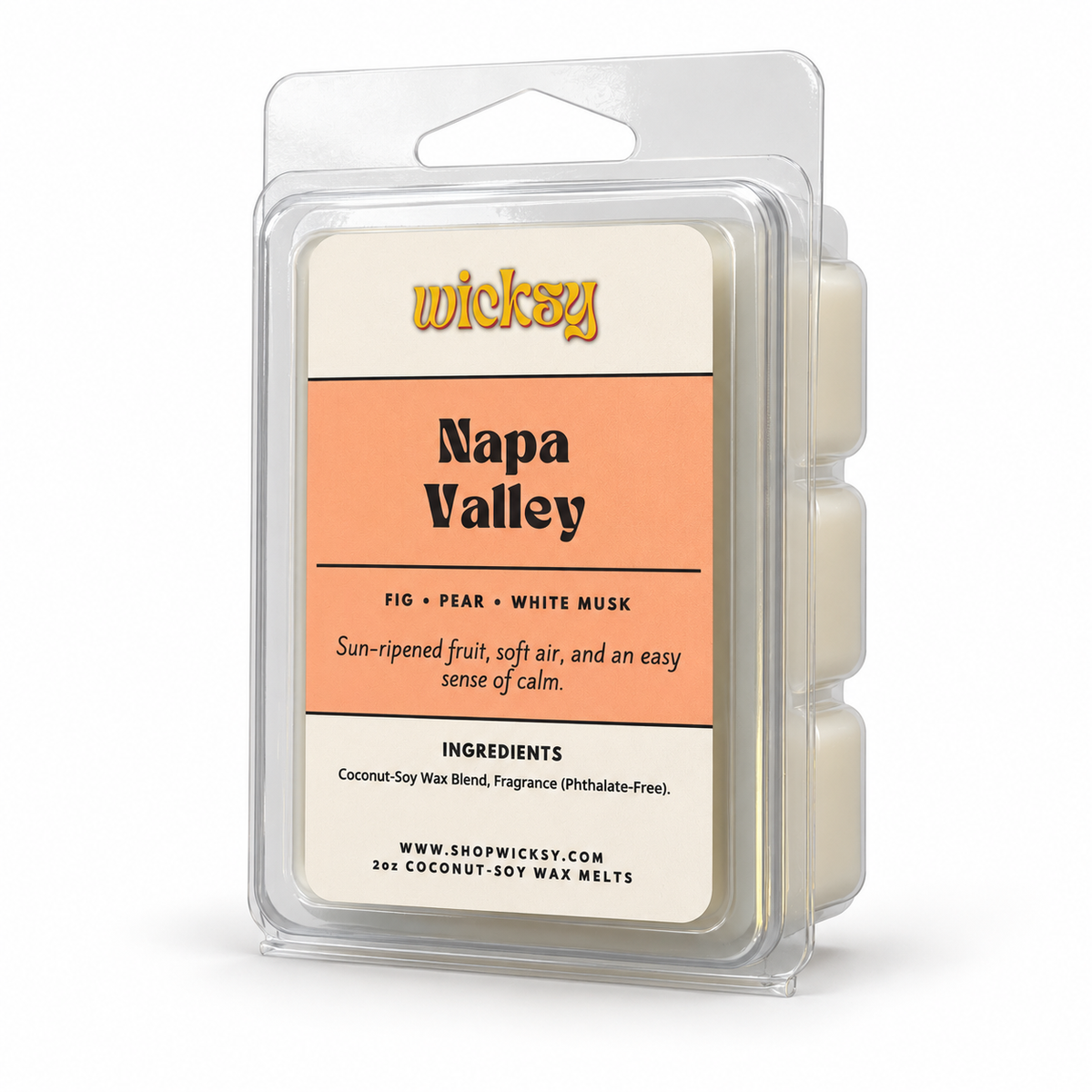 Napa Valley Wax Melt by Wicksy