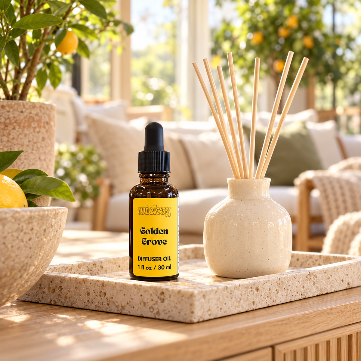 Golden Grove Diffuser Oil by Wicksy, photo 4