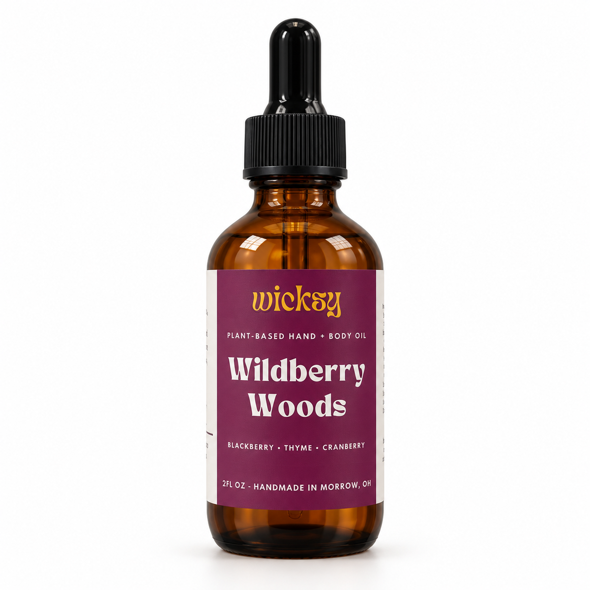 Wildberry Woods Hand & Body Oil by Wicksy