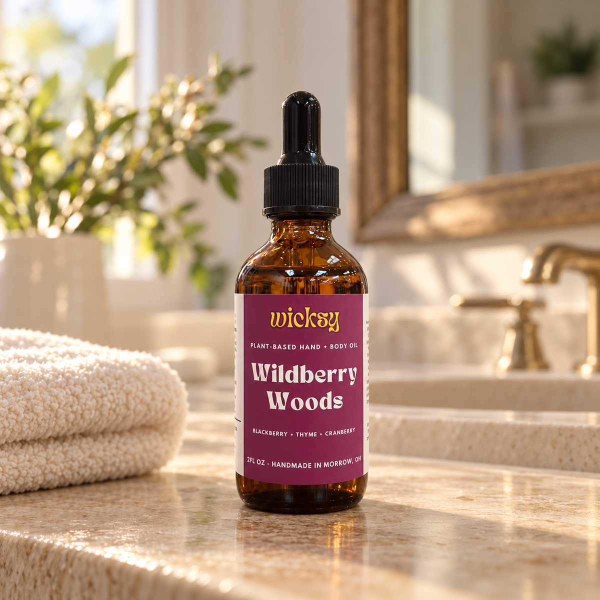 Wildberry Woods Hand & Body Oil by Wicksy, photo 5