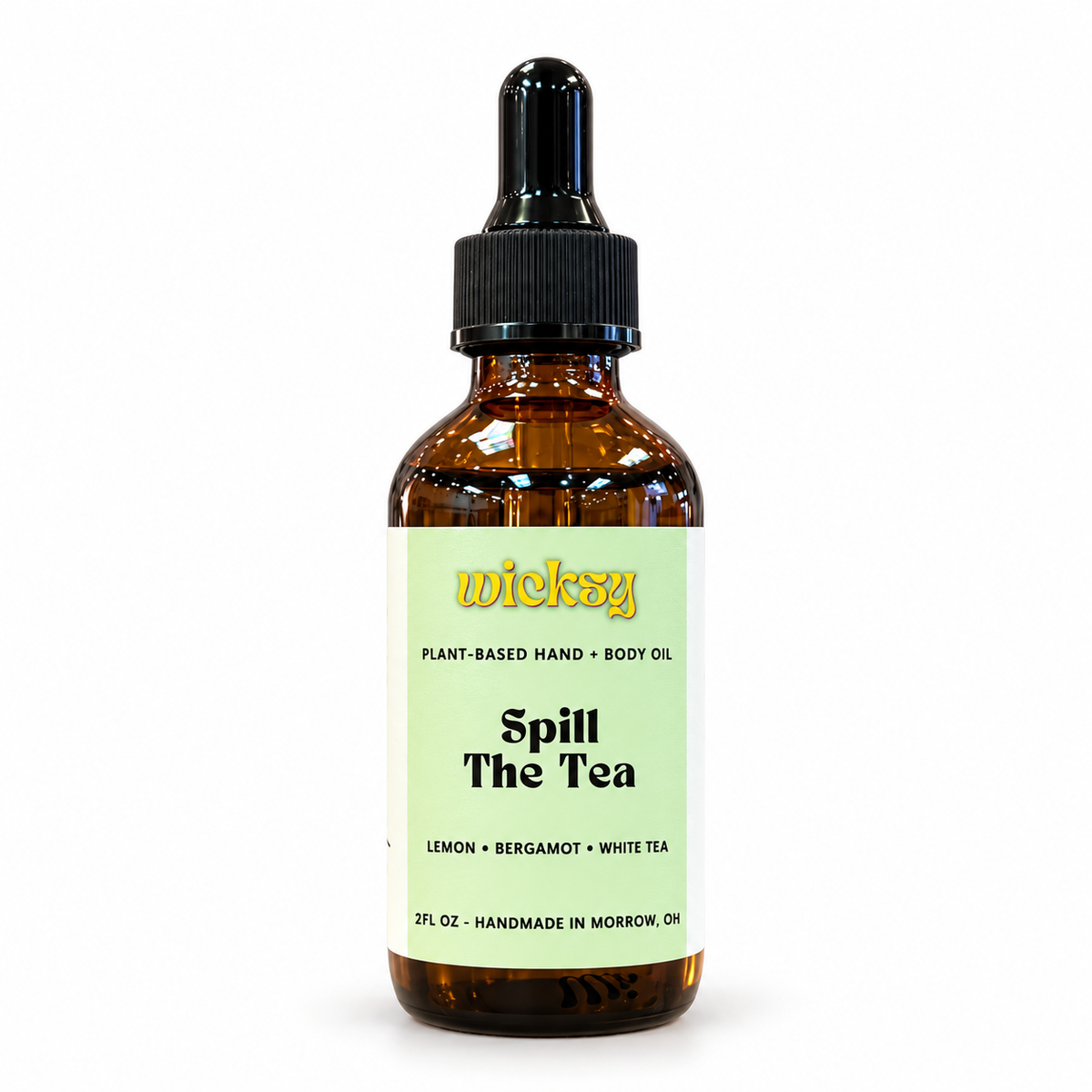 Spill The Tea Hand & Body Oil by Wicksy