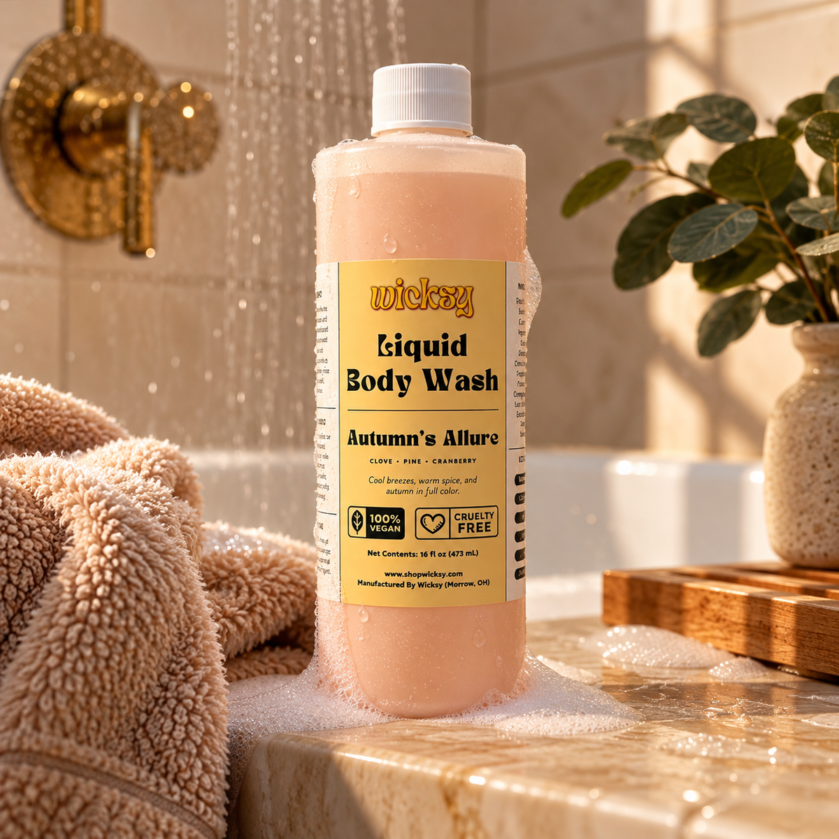 Autumn's Allure Body Wash by Wicksy, photo 4