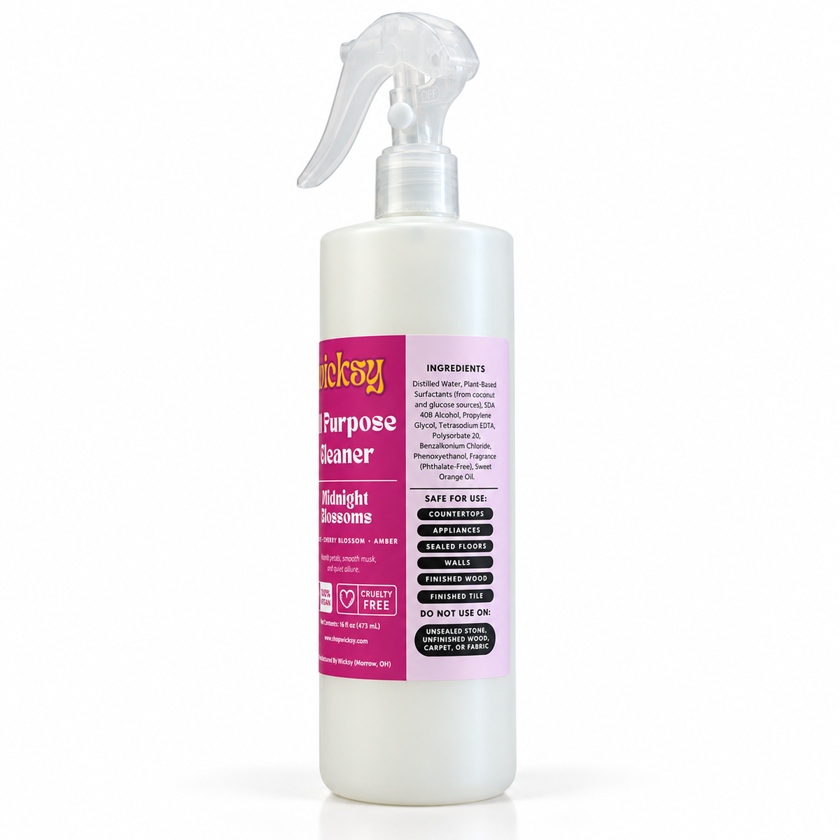 Midnight Blossoms All Purpose Cleaner by Wicksy, photo 3