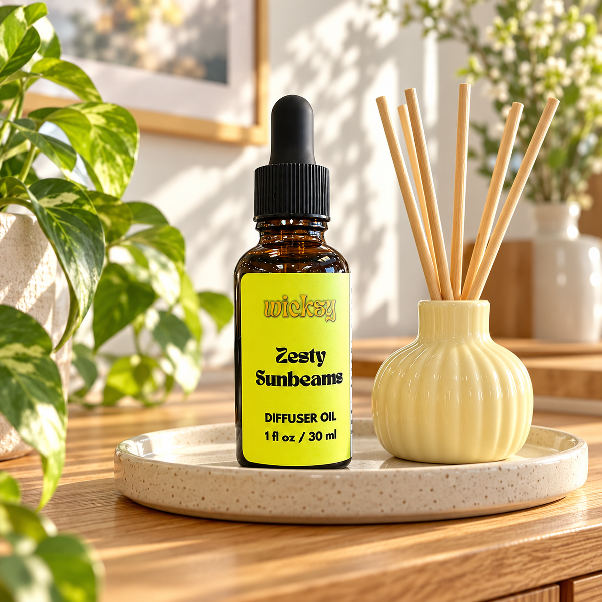 Zesty Sunbeams Diffuser Oil by Wicksy, photo 4