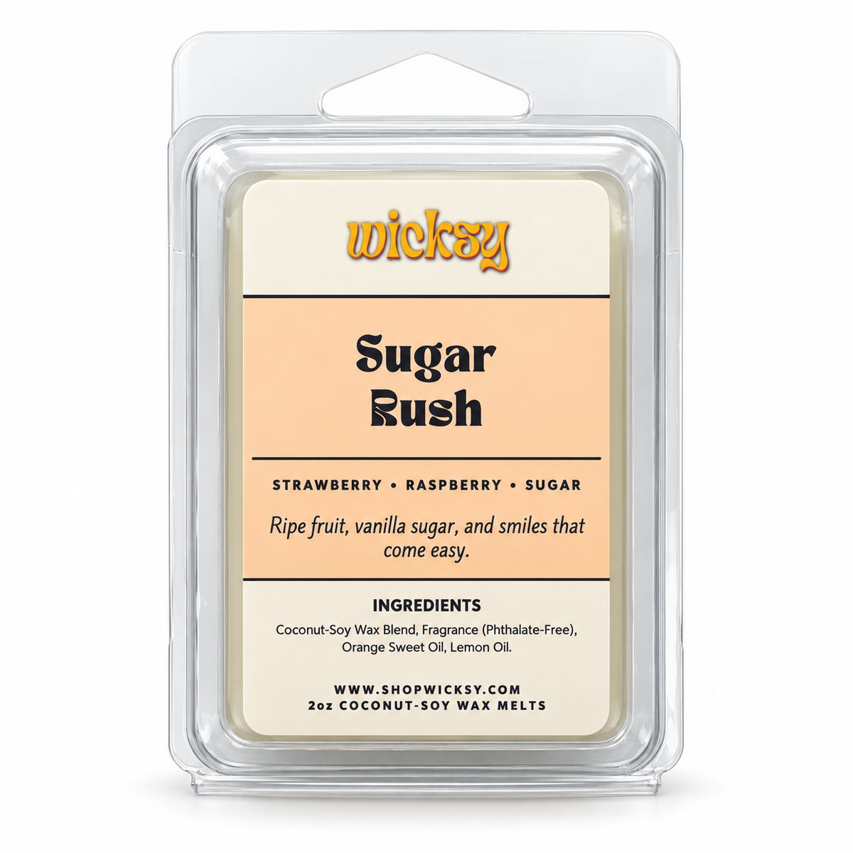 Sugar Rush Wax Melt by Wicksy