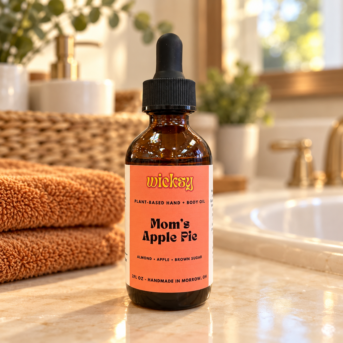 Mom's Apple Pie Hand & Body Oil by Wicksy, photo 5