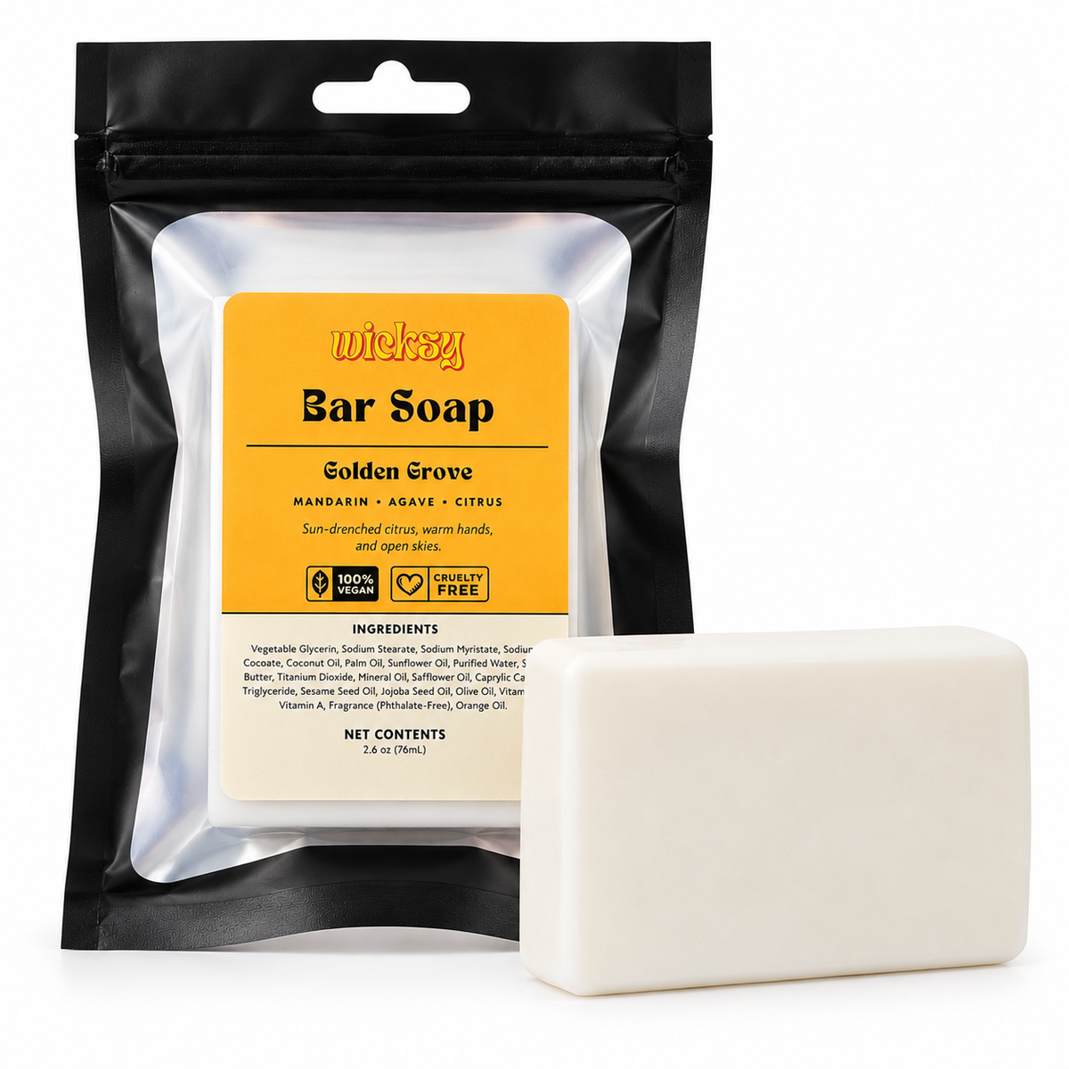 Golden Grove Bar Soap by Wicksy, photo 2