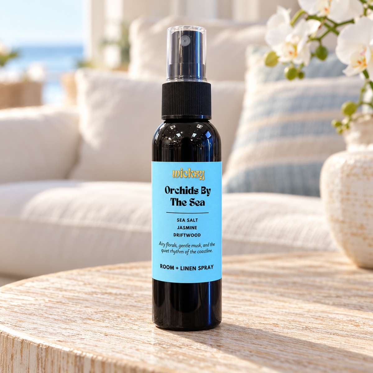 Orchids By The Sea Room & Linen Spray by Wicksy, photo 4