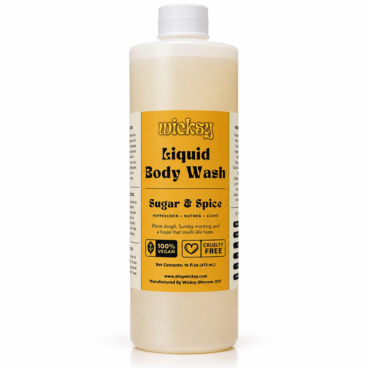 Sugar & Spice Body Wash by Wicksy