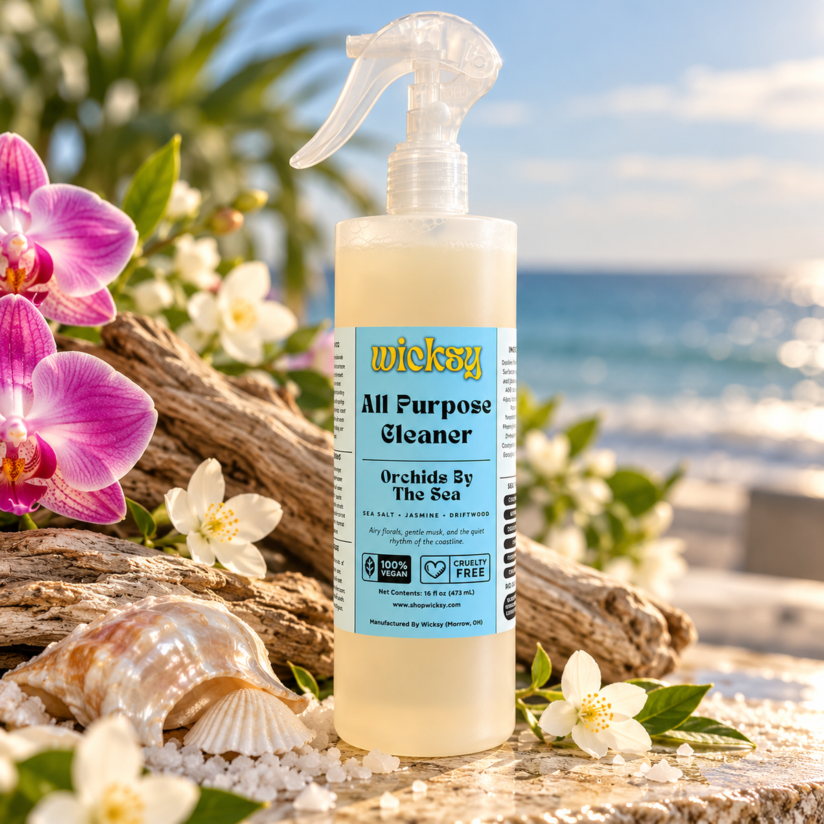 Orchids By The Sea All Purpose Cleaner by Wicksy, photo 5
