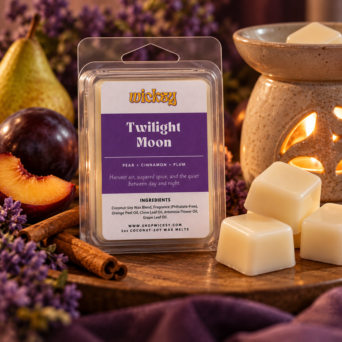 Twilight Moon Wax Melt by Wicksy, photo 3