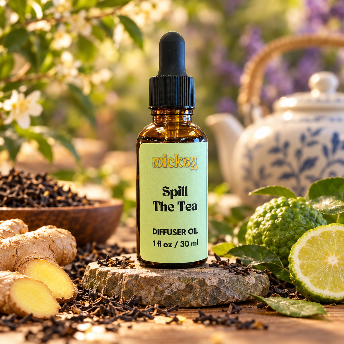 Spill The Tea Diffuser Oil by Wicksy, photo 3