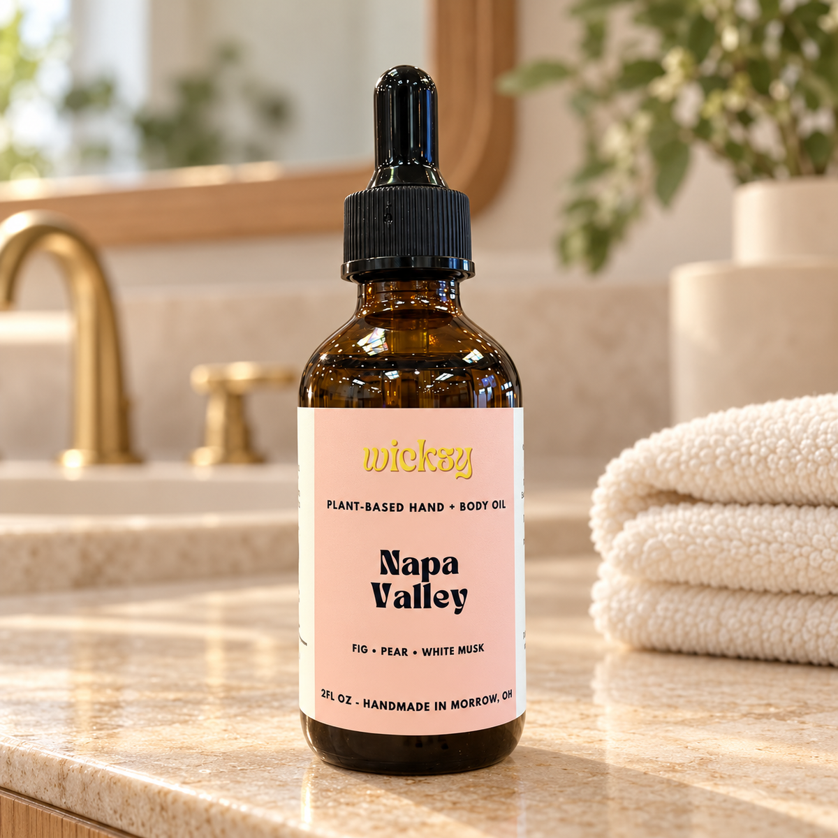 Napa Valley Hand & Body Oil by Wicksy, photo 5