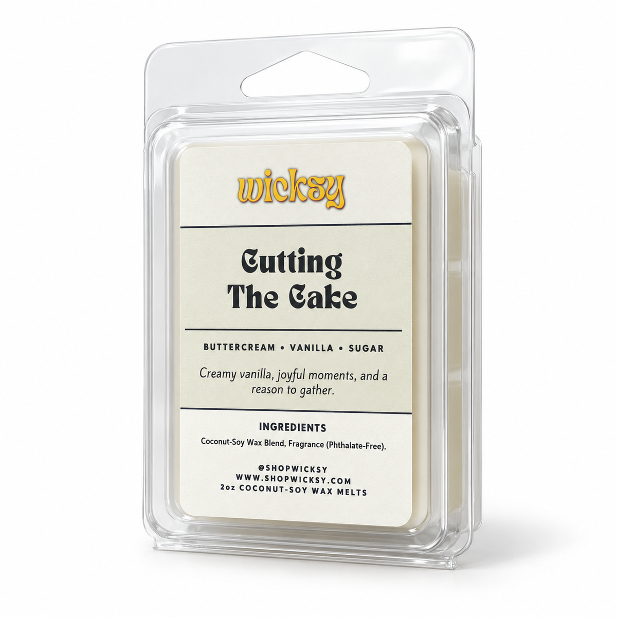 Cutting The Cake Wax Melt by Wicksy, photo 2