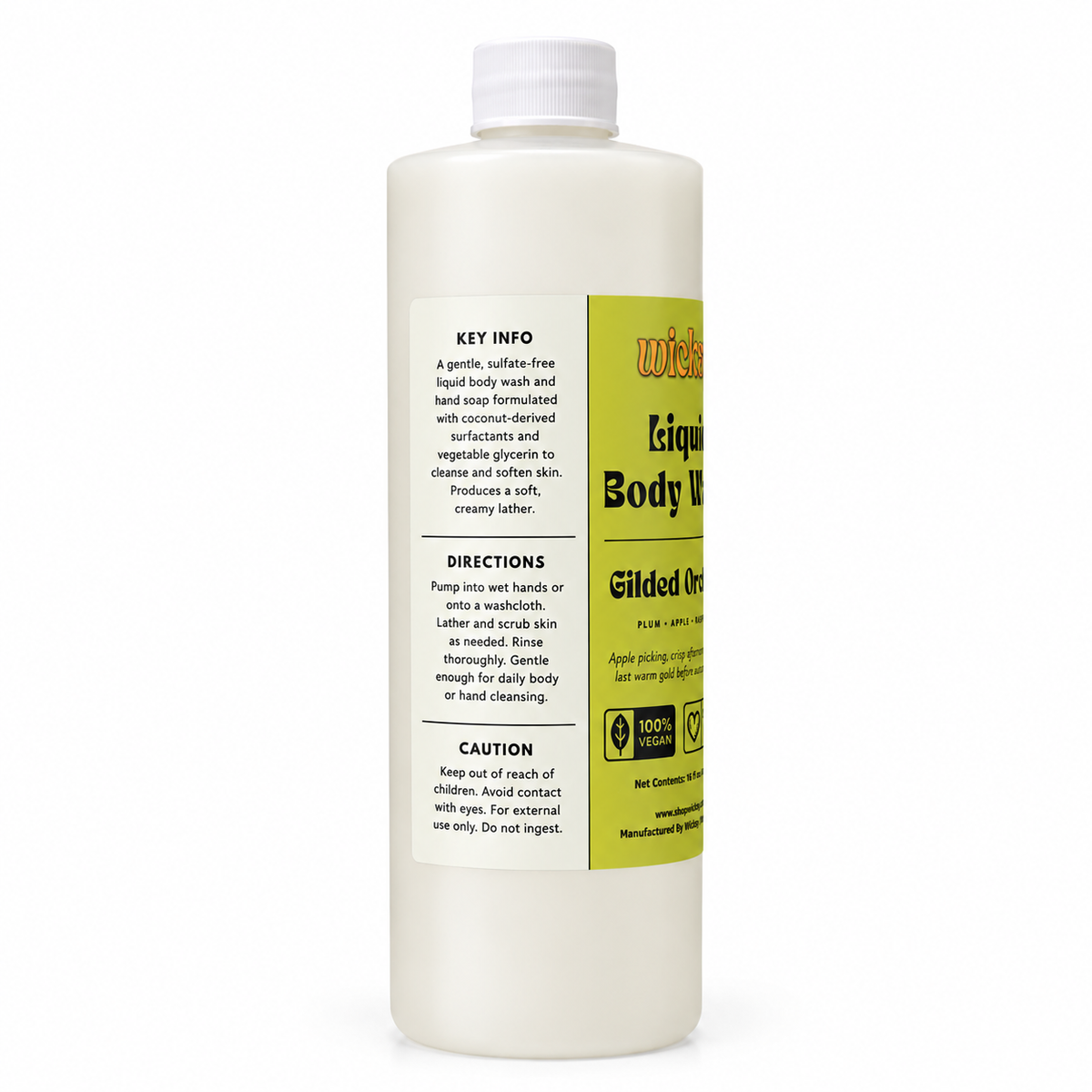Gilded Orchard Body Wash by Wicksy, photo 2