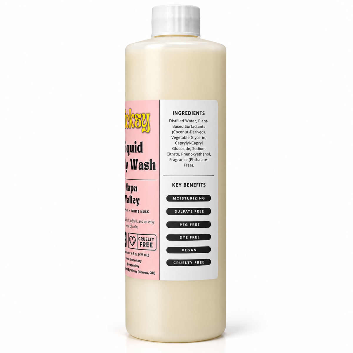 Napa Valley Body Wash by Wicksy, photo 3