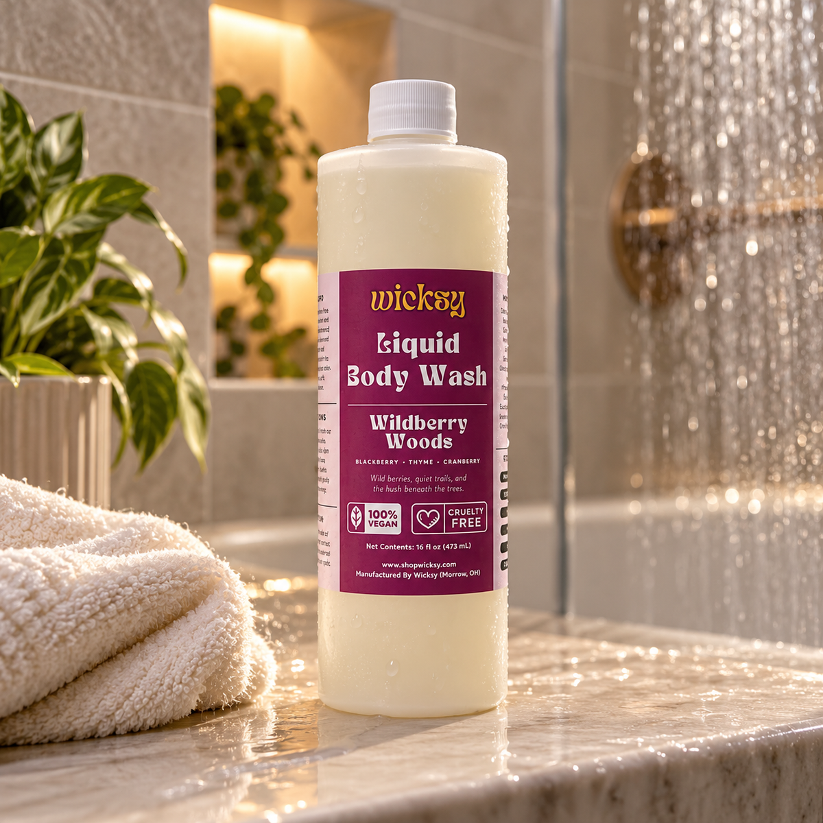 Wildberry Woods Body Wash by Wicksy, photo 4