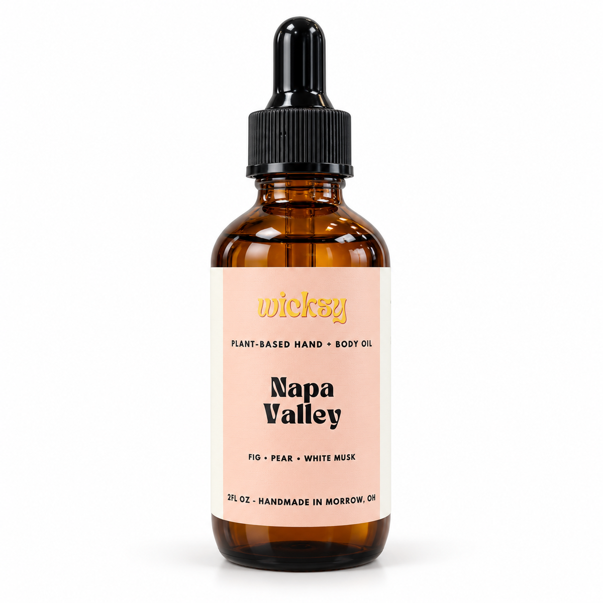 Napa Valley Hand & Body Oil by Wicksy