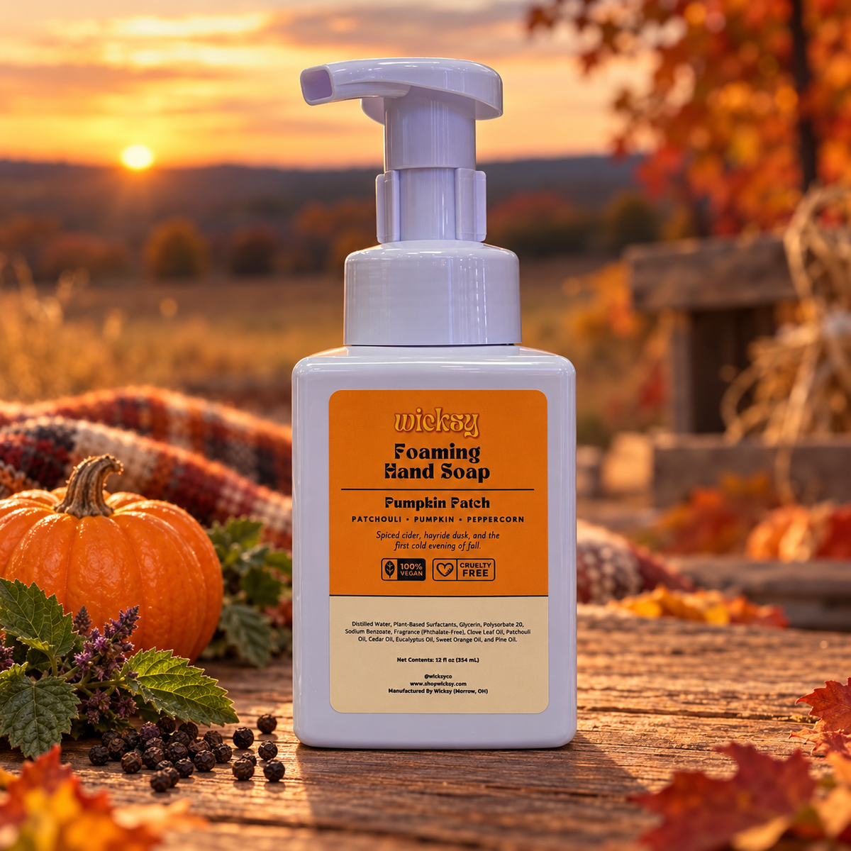 Pumpkin Patch Foaming Hand Soap by Wicksy, photo 4