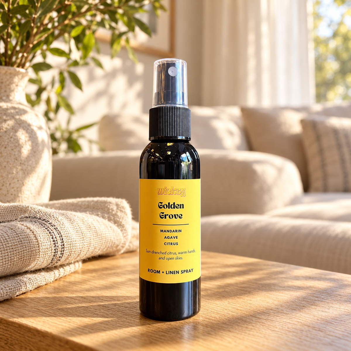 Golden Grove Room & Linen Spray by Wicksy, photo 4