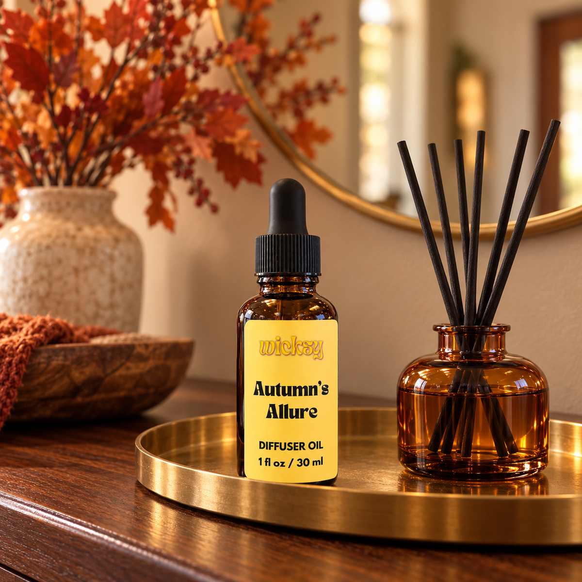 Autumn's Allure Diffuser Oil by Wicksy, photo 4