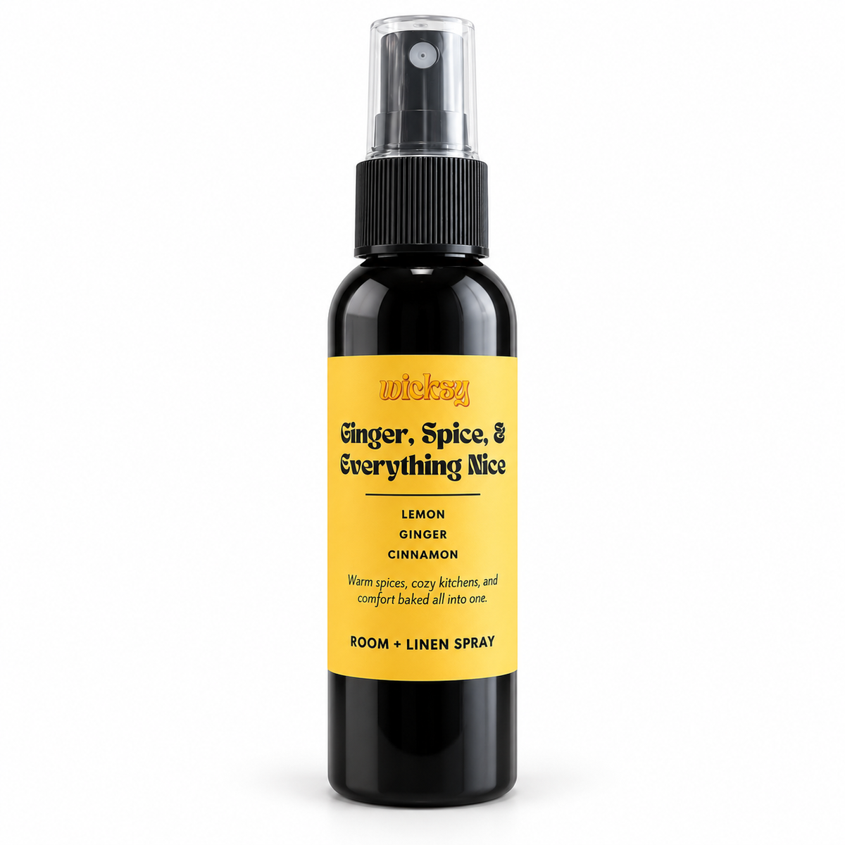 Ginger, Spice, & Everything Nice Room & Linen Spray by Wicksy