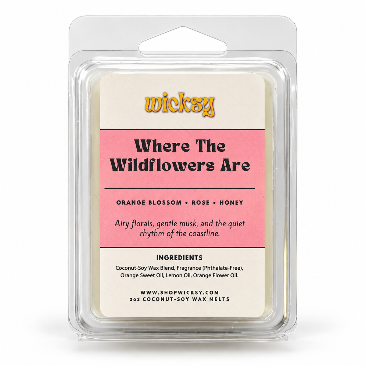 Where The Wildflowers Are Wax Melt by Wicksy
