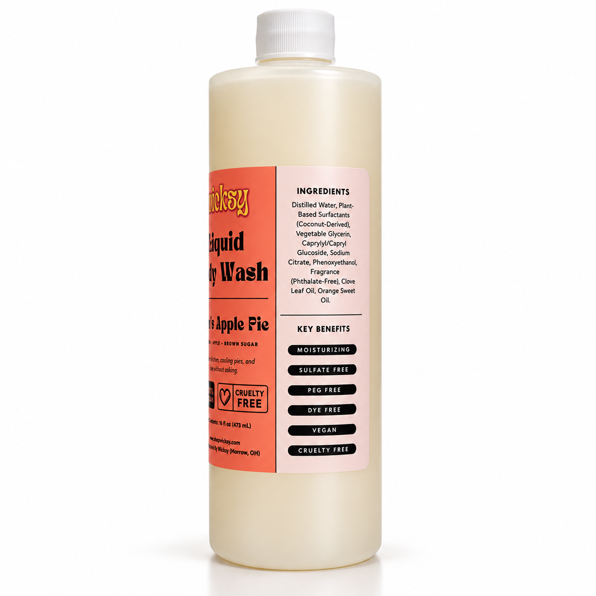 Mom's Apple Pie Body Wash by Wicksy, photo 3