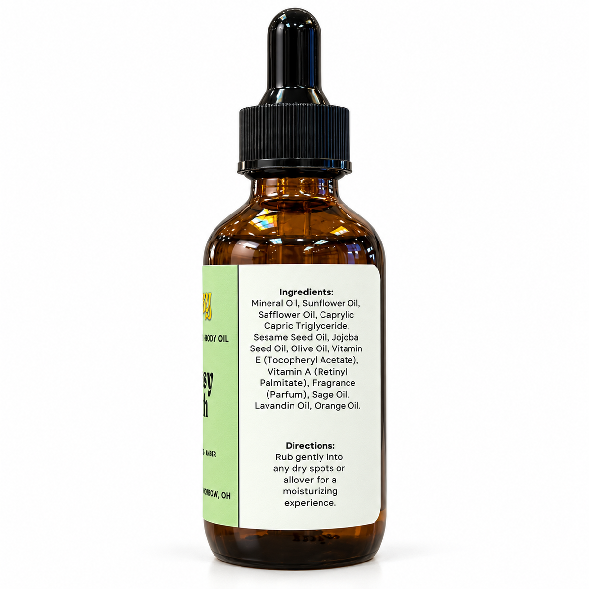 Mossy Path Hand & Body Oil by Wicksy, photo 3