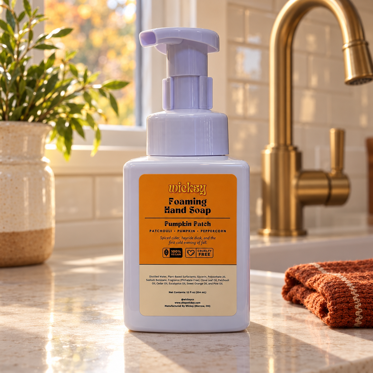 Pumpkin Patch Foaming Hand Soap by Wicksy, photo 3