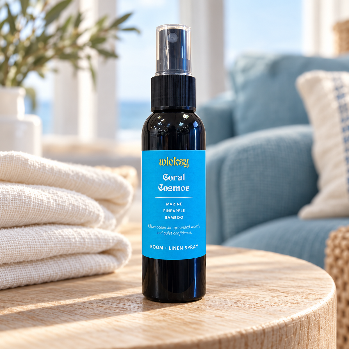 Coral Cosmos Room & Linen Spray by Wicksy, photo 4