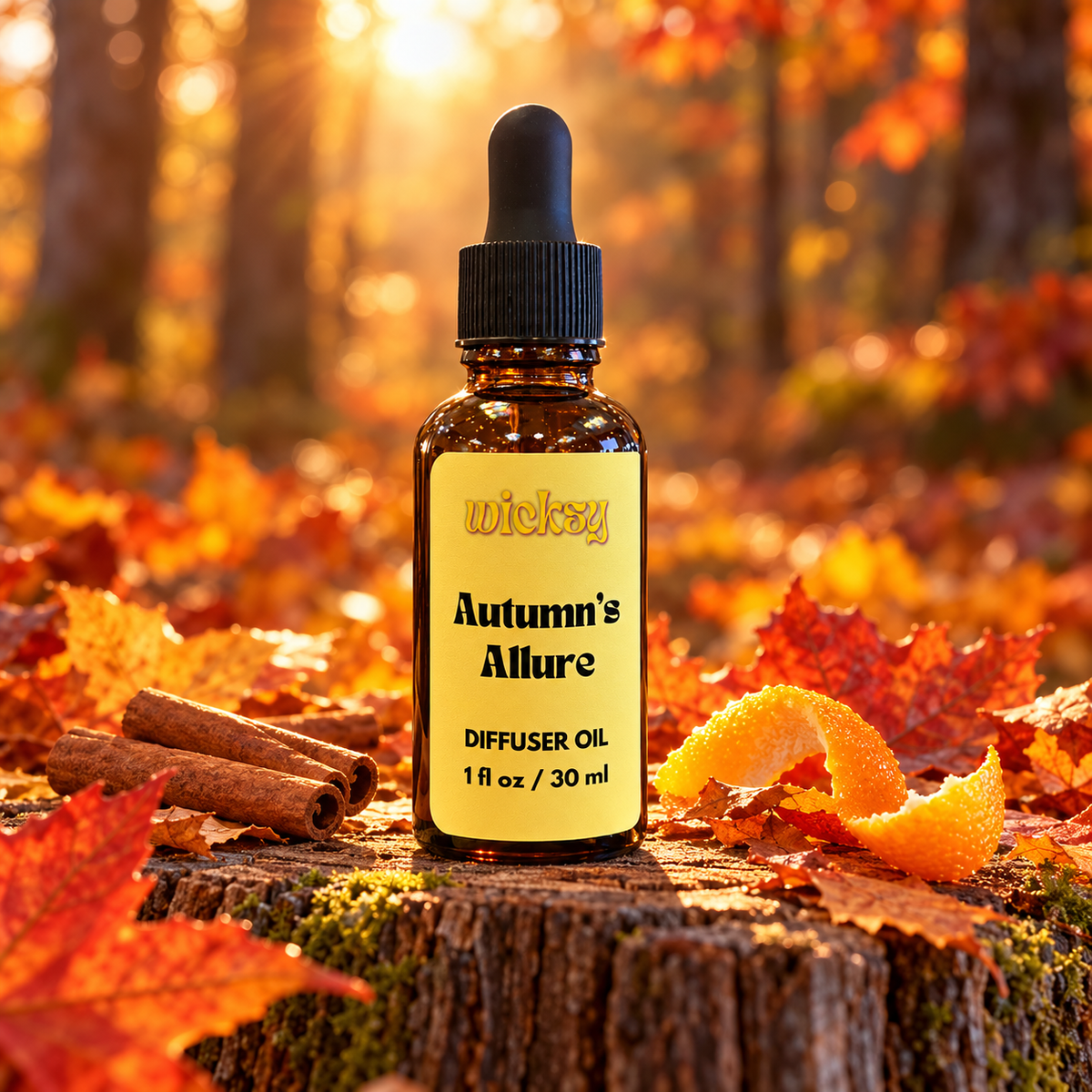 Autumn's Allure Diffuser Oil by Wicksy, photo 3