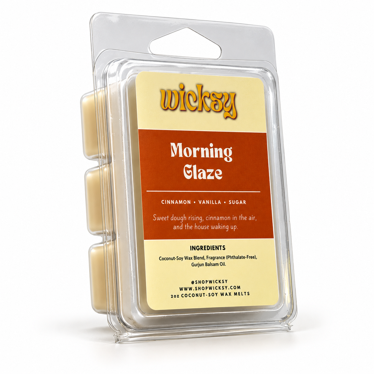 Morning Glaze Wax Melt by Wicksy