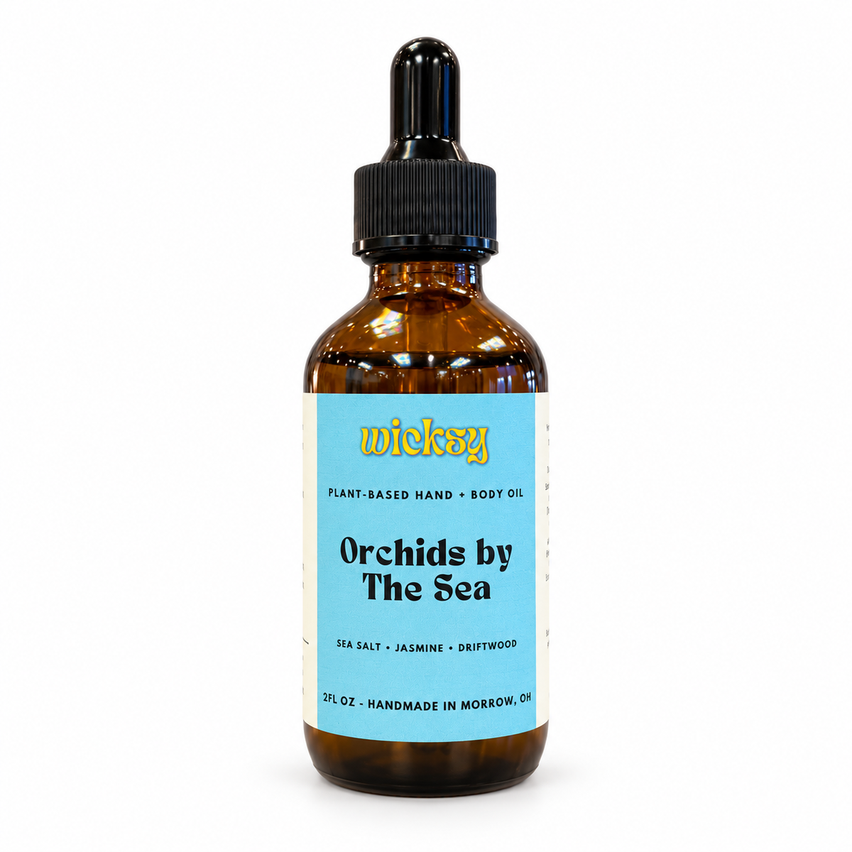 Orchids By The Sea Hand & Body Oil by Wicksy