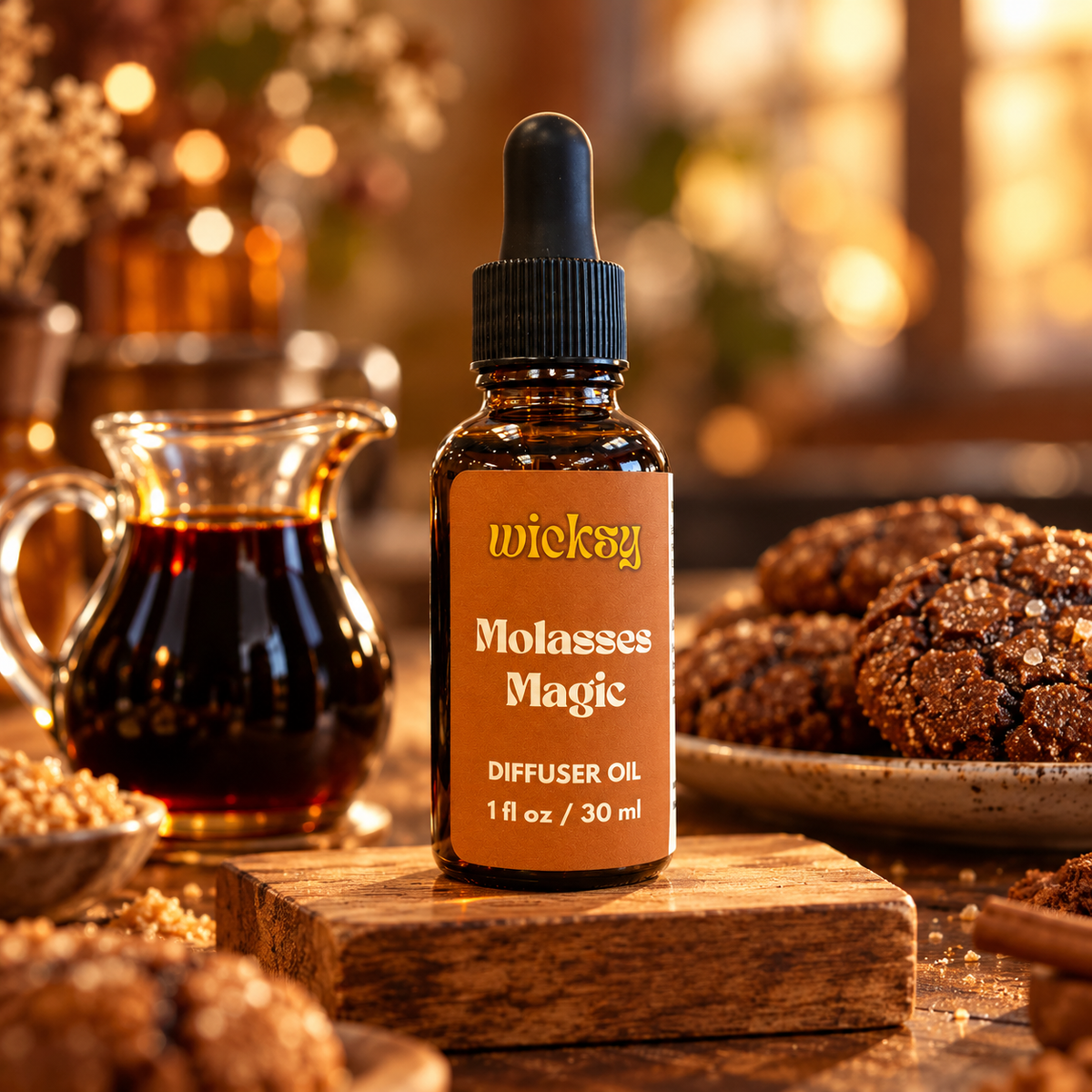 Molasses Magic Diffuser Oil by Wicksy, photo 3