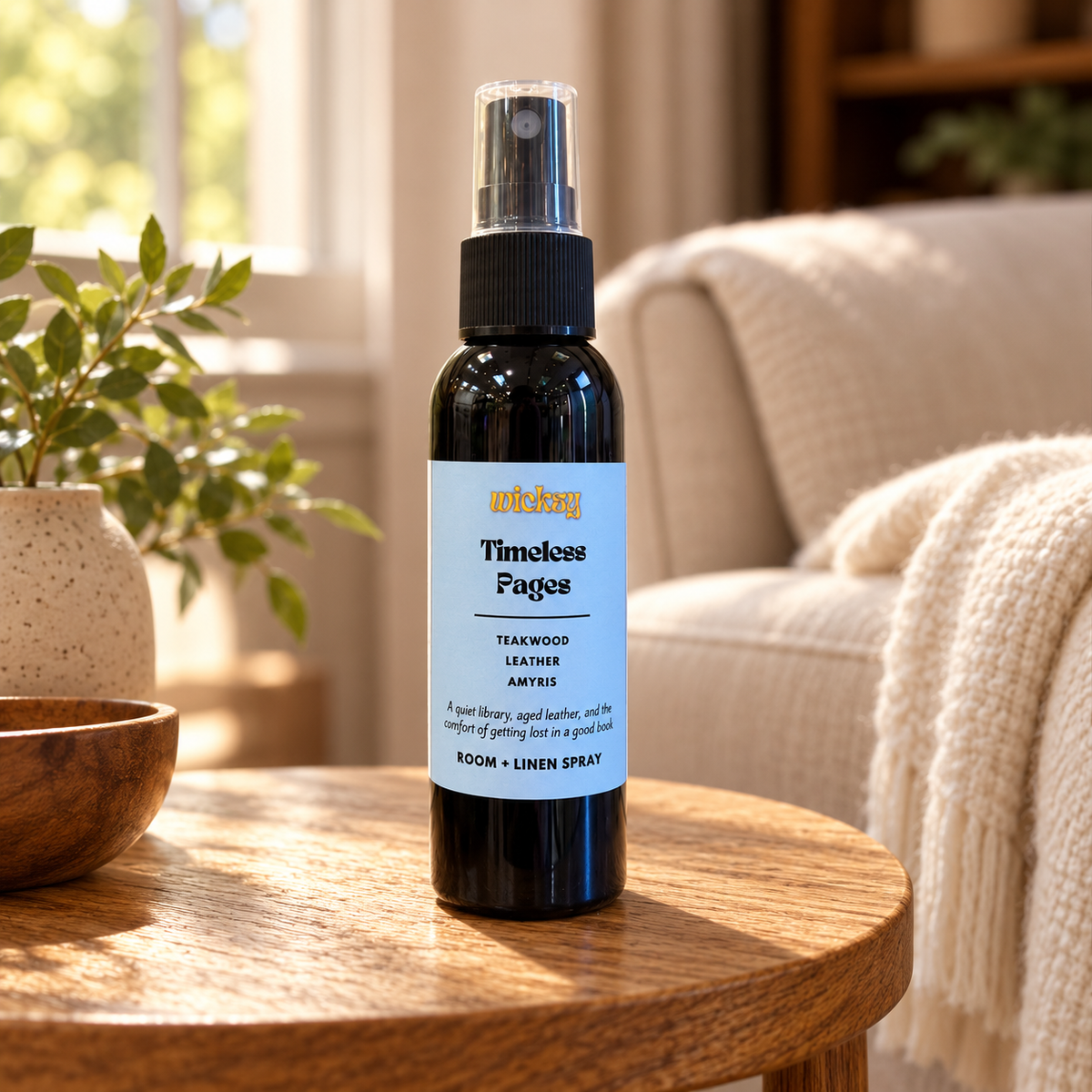 Timeless Pages Room & Linen Spray by Wicksy, photo 4