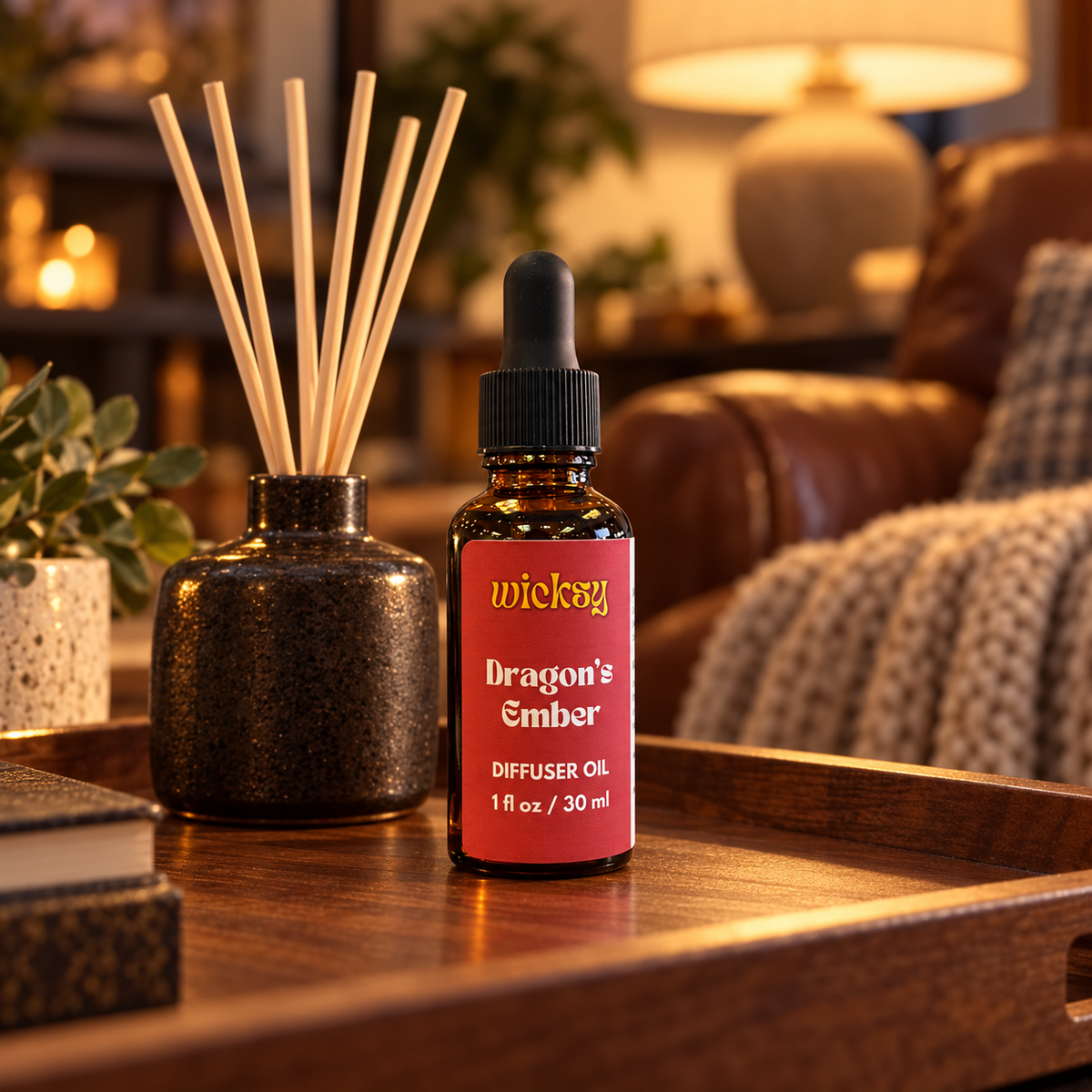 Dragon's Ember Diffuser Oil by Wicksy, photo 4
