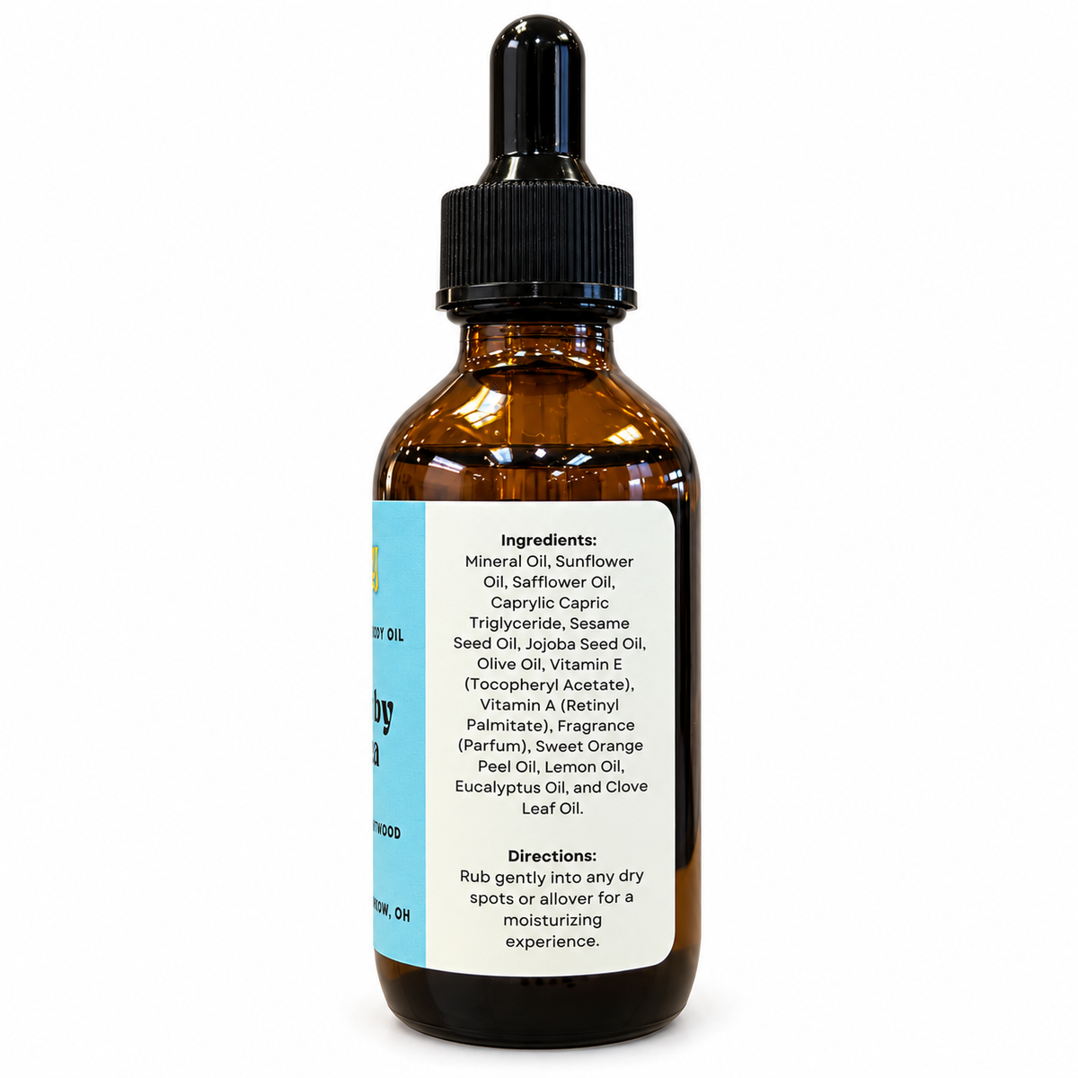 Orchids By The Sea Hand & Body Oil by Wicksy, photo 3