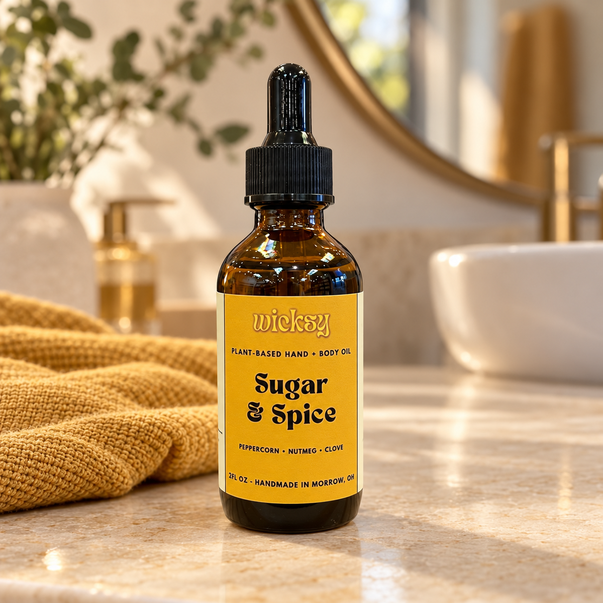 Sugar & Spice Hand & Body Oil by Wicksy, photo 5