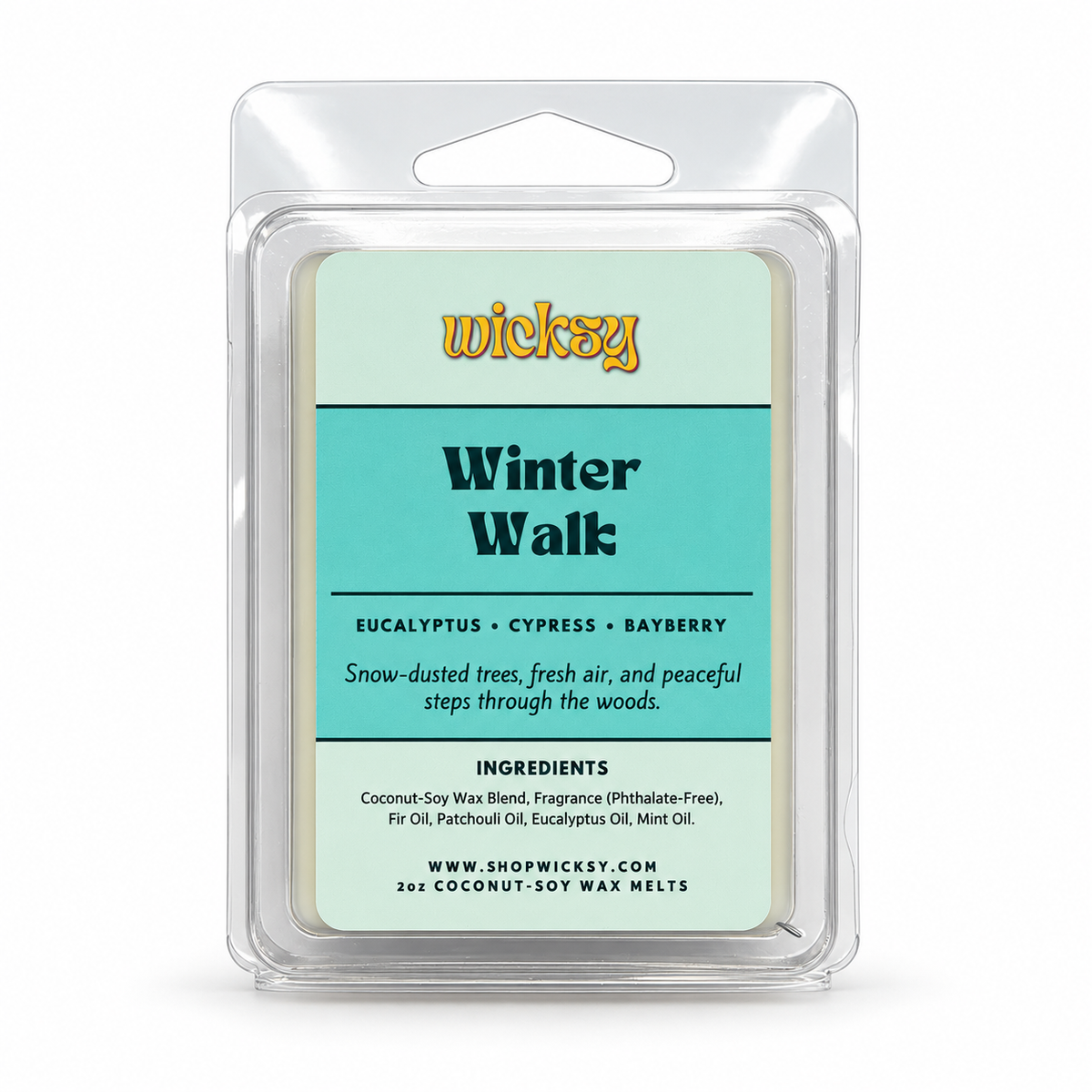 Winter Walk Wax Melt by Wicksy