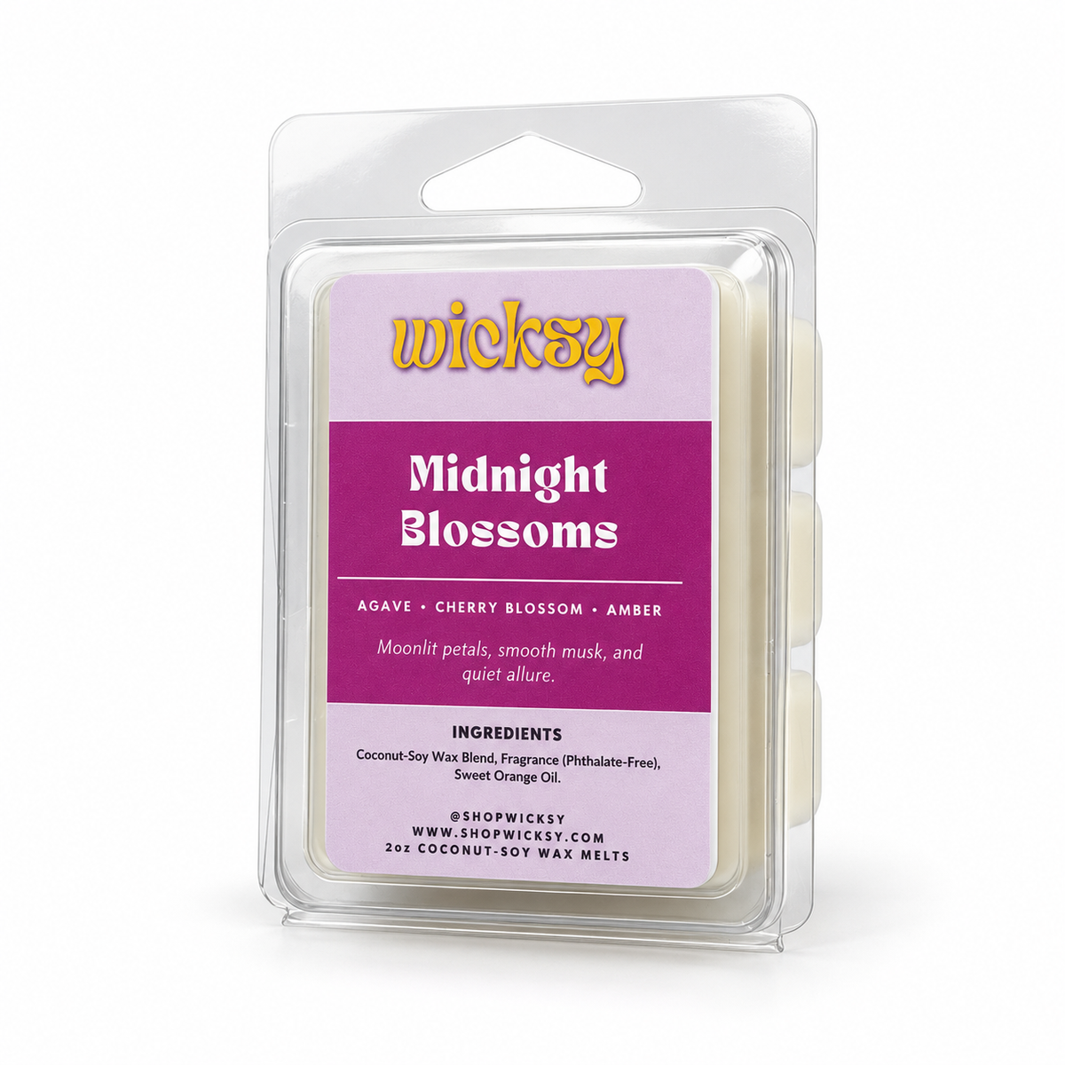 Midnight Blossoms Wax Melt by Wicksy, photo 2
