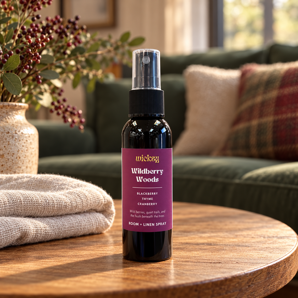 Wildberry Woods Room & Linen Spray by Wicksy, photo 4