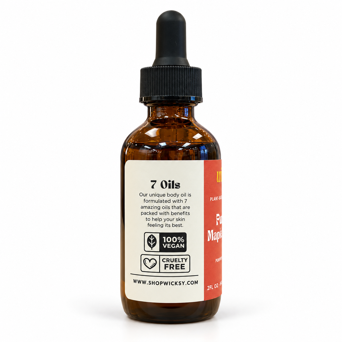 Pumpkin Maple Crunch Hand & Body Oil by Wicksy, photo 2