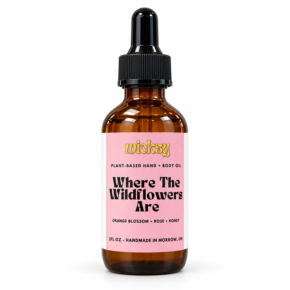 Where The Wildflowers Are Hand & Body Oil by Wicksy