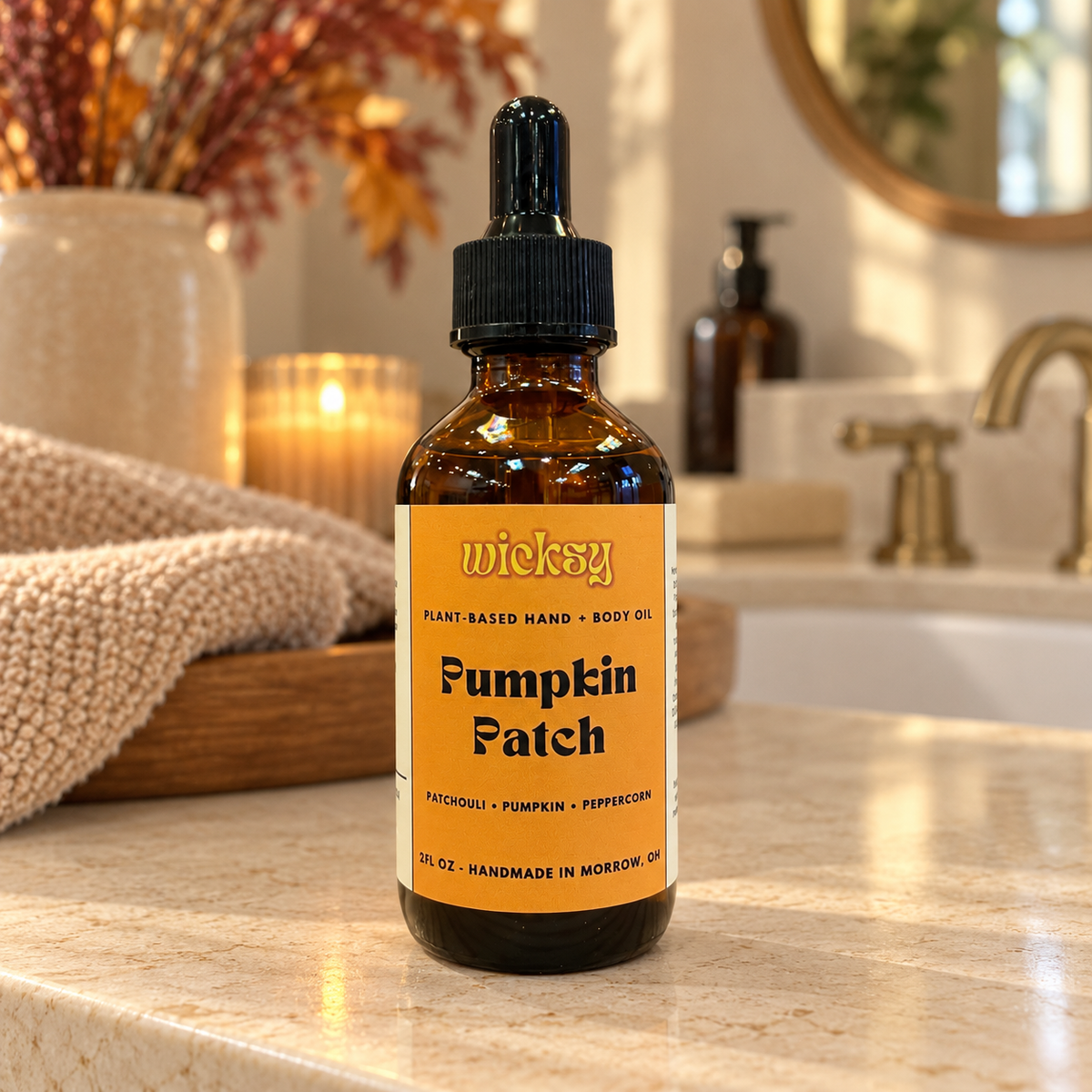 Pumpkin Patch Hand & Body Oil by Wicksy, photo 5