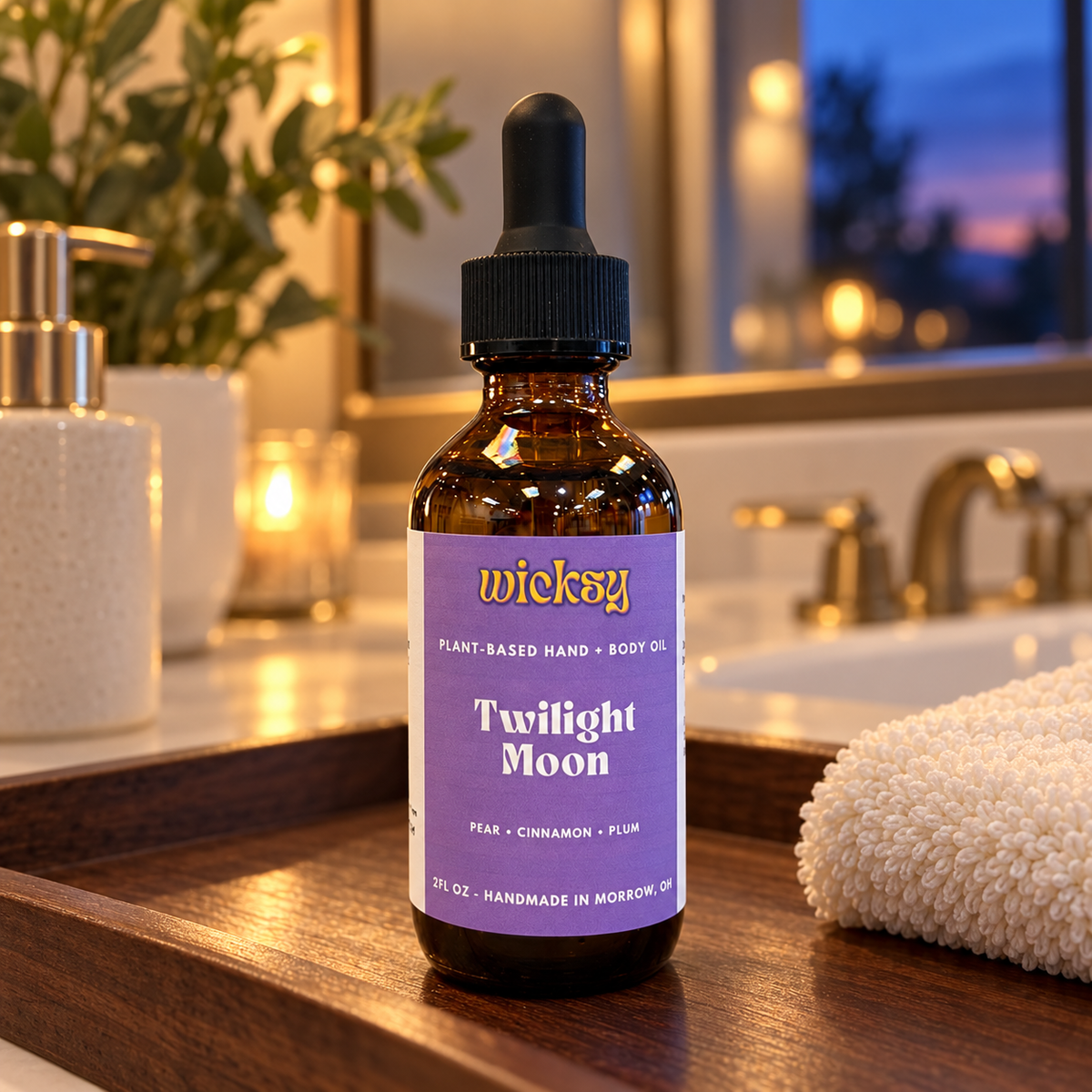 Twilight Moon Hand & Body Oil by Wicksy, photo 5
