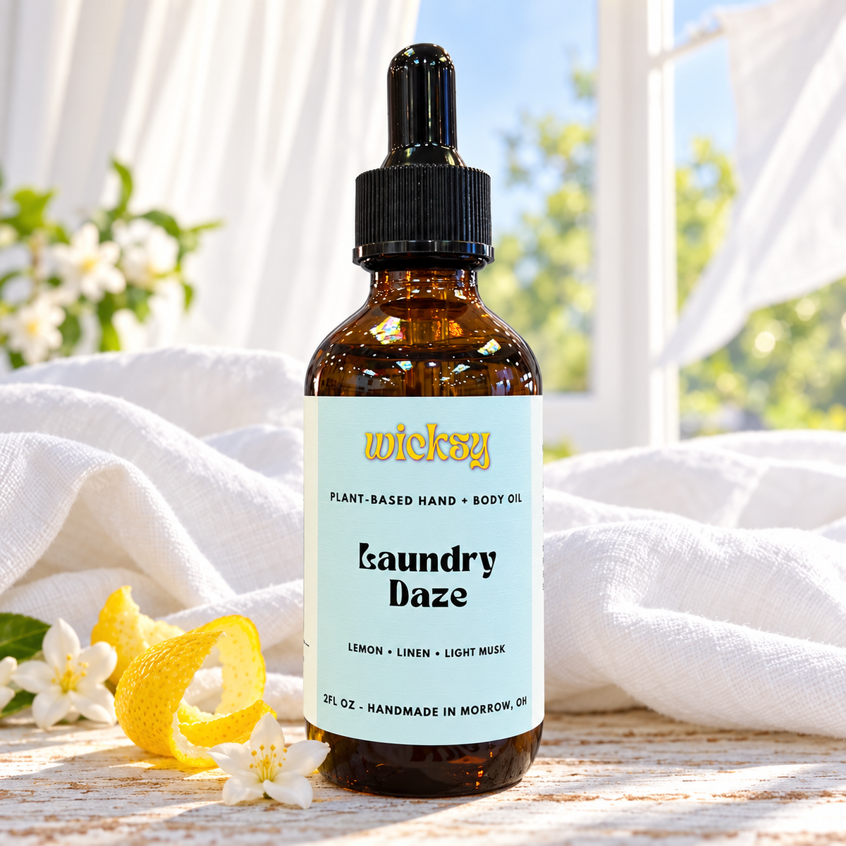 Laundry Daze Hand & Body Oil by Wicksy, photo 4